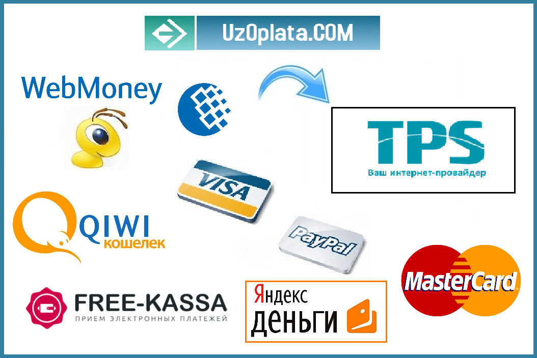 Как пополнить счет интернет провайдера TPS в Узбекистане